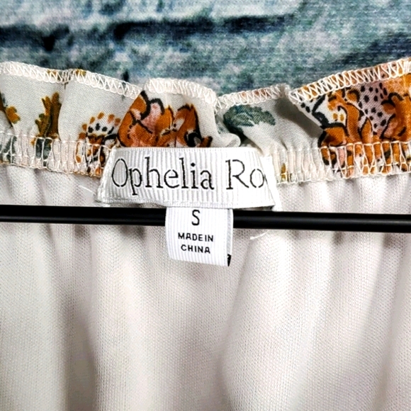 Ophelia Roe | NWOT Cottagecore Boho Floral Tunic Top - Picture 2 of 10